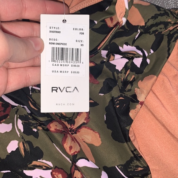 NWT! RVCA Roni One Piece - Picture 6 of 6